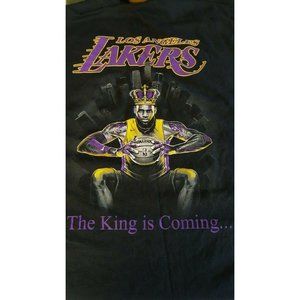 Los Angles Lakers Lebron James 2018 Tee Shirt Men